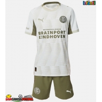 Camisa de Futebol PSV Eindhoven Equipamento Alternativo Infantil 2025-26 Manga Curta (+ Calças curtas)